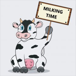 Milking time